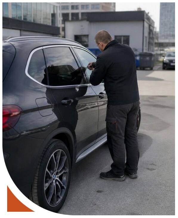 Вскрытие автомобиля БМВ в Северске от 2599 р. | Разлок-Свк
